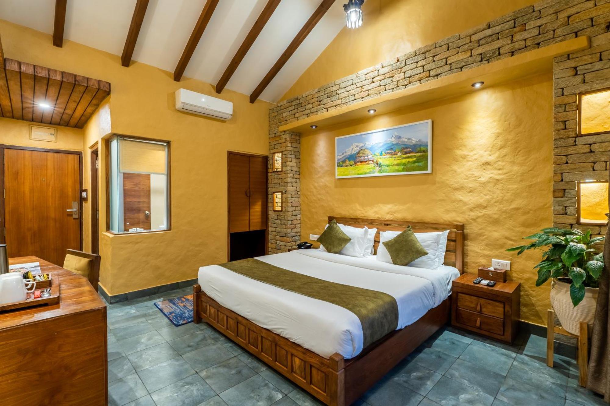 Bar Peepal Resort Pokhara Esterno foto Deluxe Room