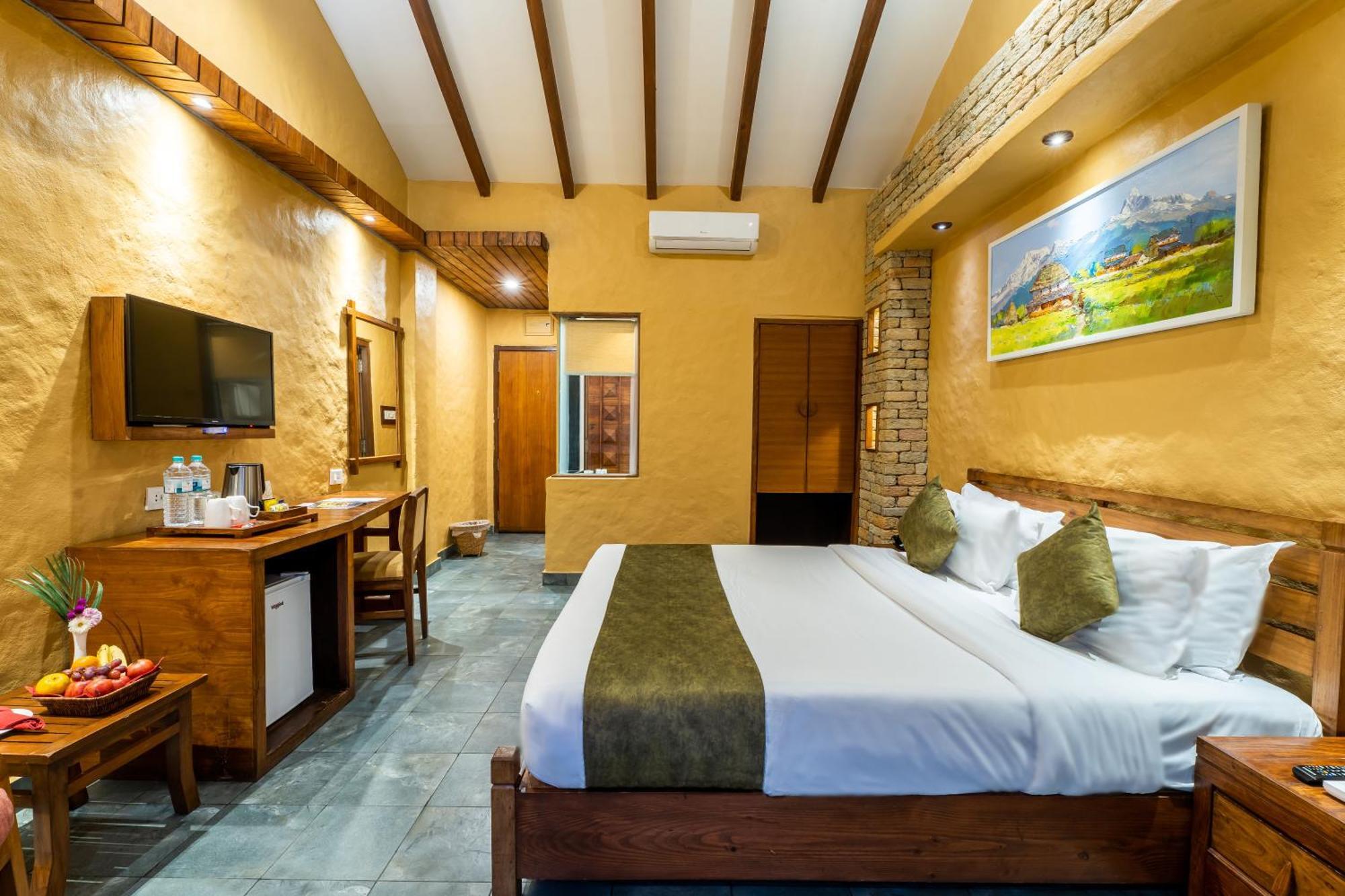Bar Peepal Resort Pokhara Esterno foto Deluxe Room