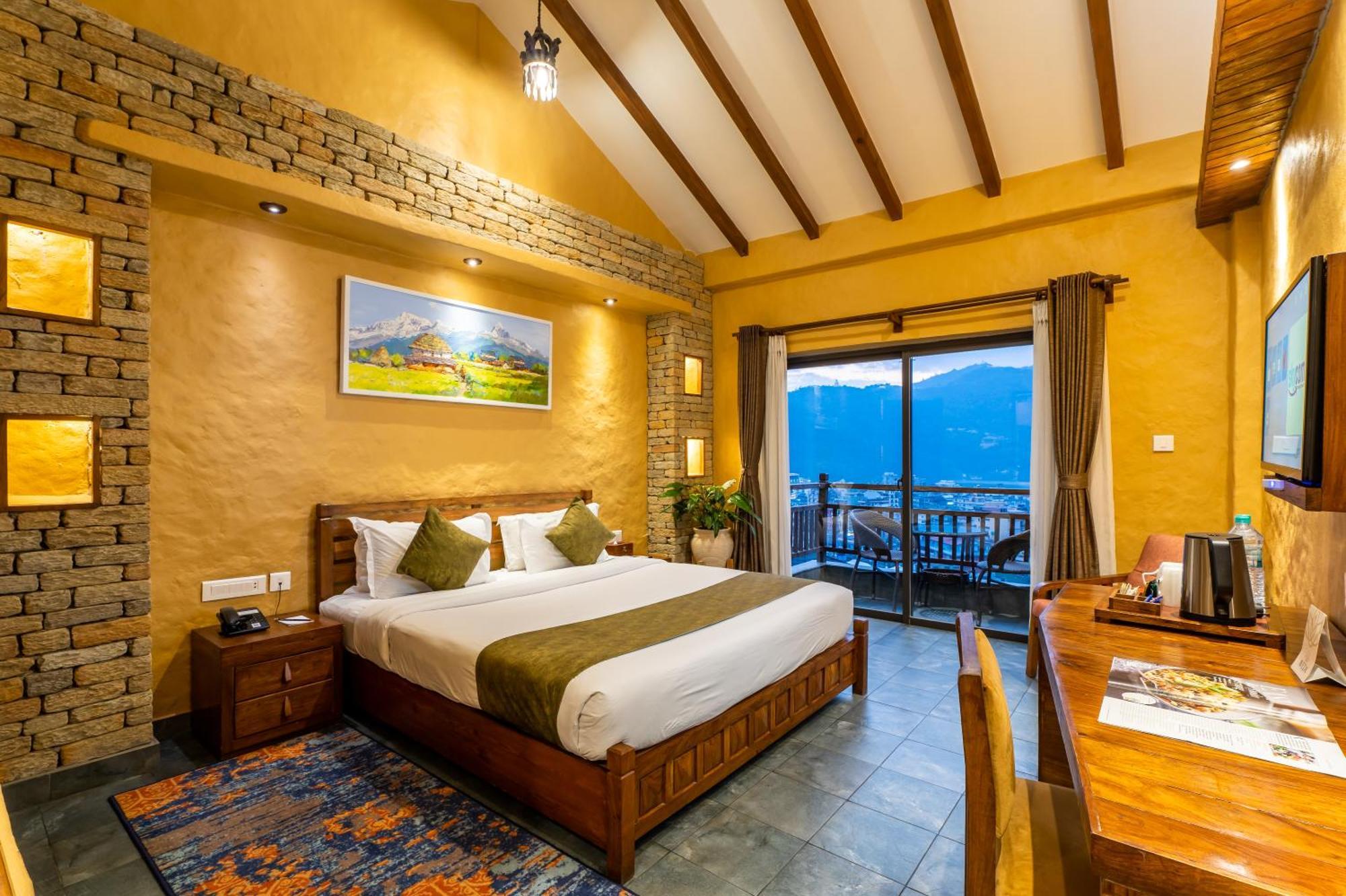 Bar Peepal Resort Pokhara Esterno foto Deluxe Room