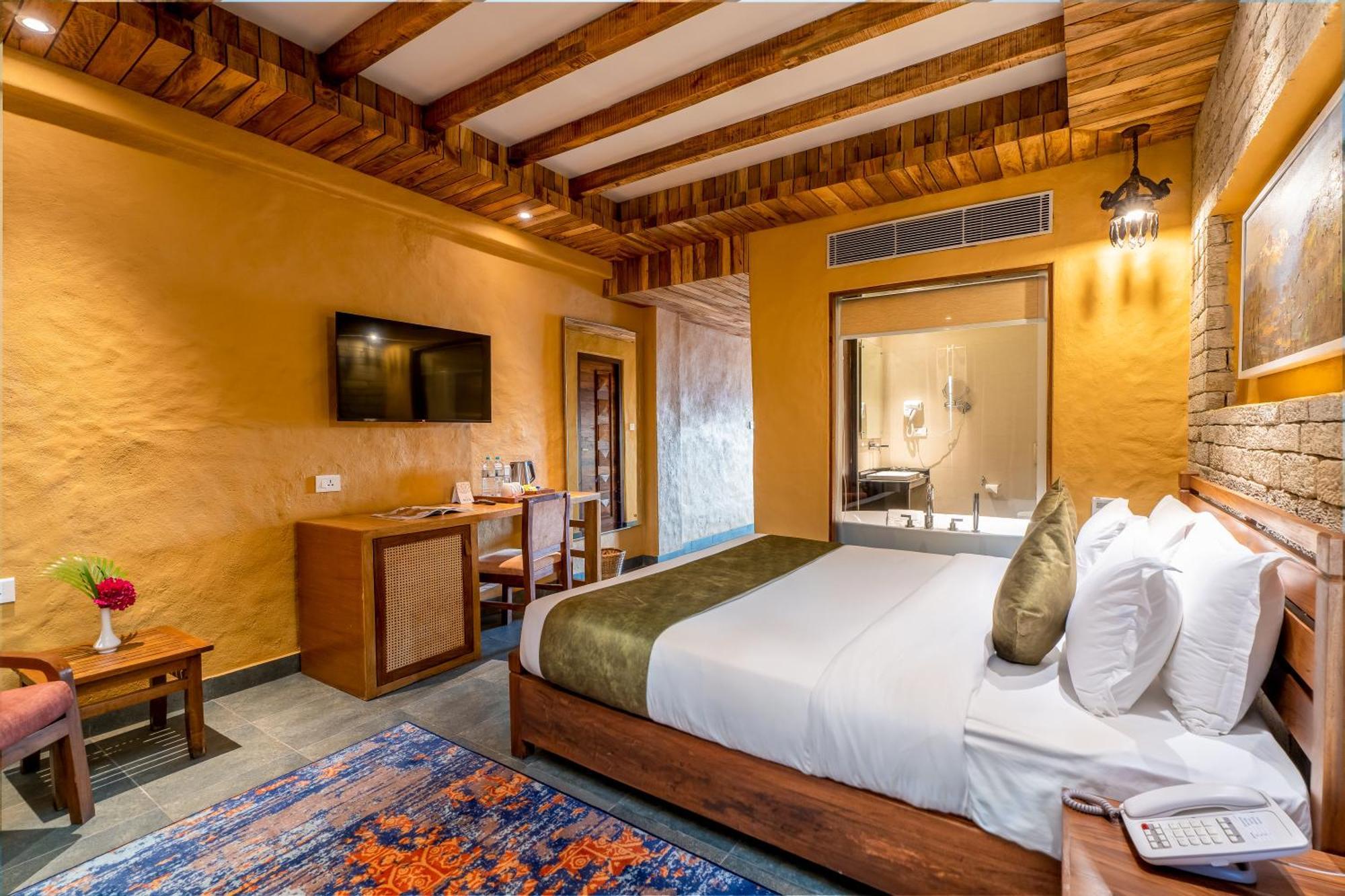 Bar Peepal Resort Pokhara Esterno foto Deluxe Room