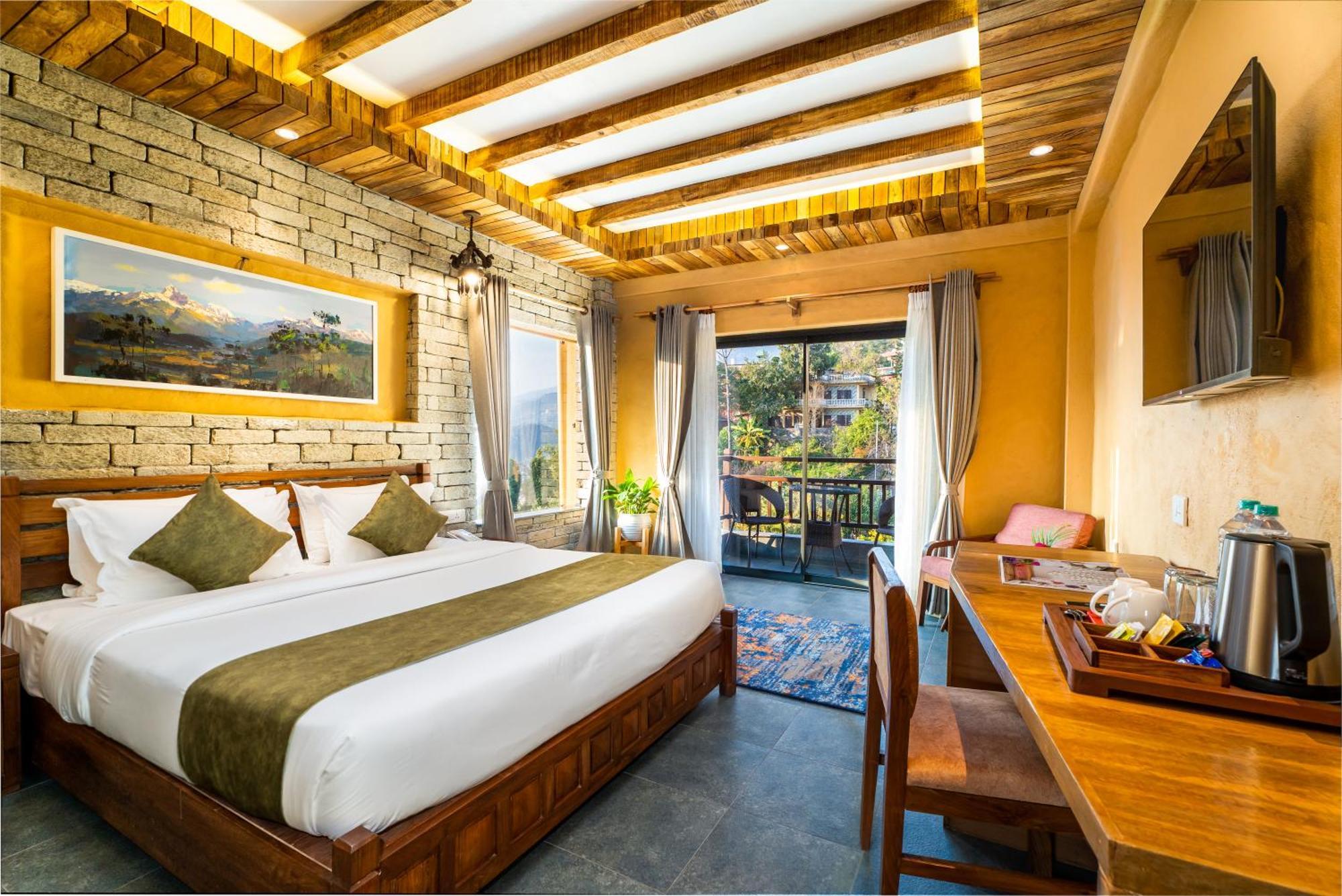 Bar Peepal Resort Pokhara Esterno foto Deluxe Room